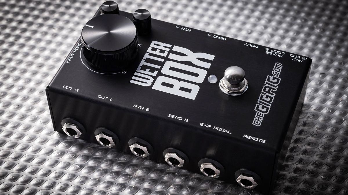 TheGigRig’s Wetter Box aims to create epic tones by blending effects in par...