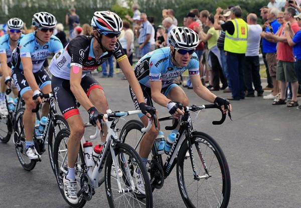 Two men with Tour de France podium finishes in their palmares: Frank Schleck (RadioShack-Nissan) and Levi Leipheimer (Omega Pharma-QuickStep)
