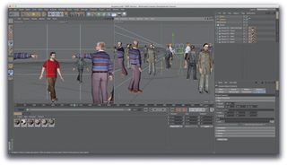 The new Motion Camera tag in R14 simulates realistic camera movement, using a virtual cameraman. Composition guides are another useful addition