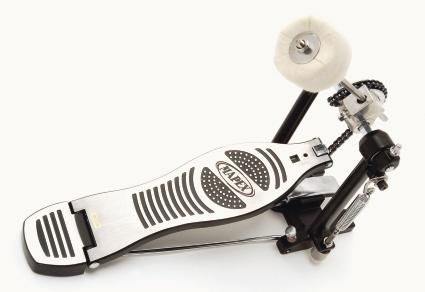 The bass drum pedal.