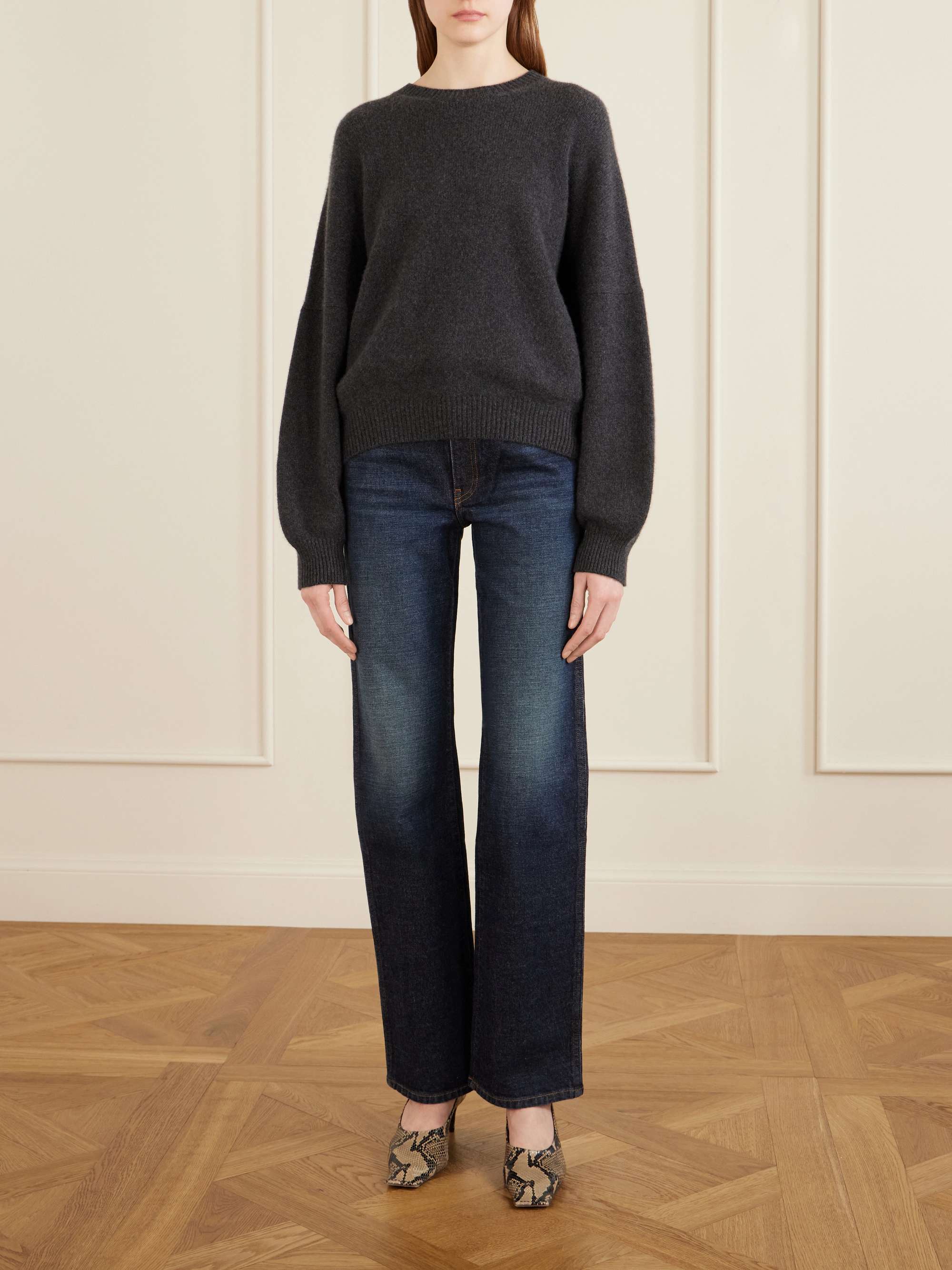 Danielle High-Rise Straight-Leg Jeans