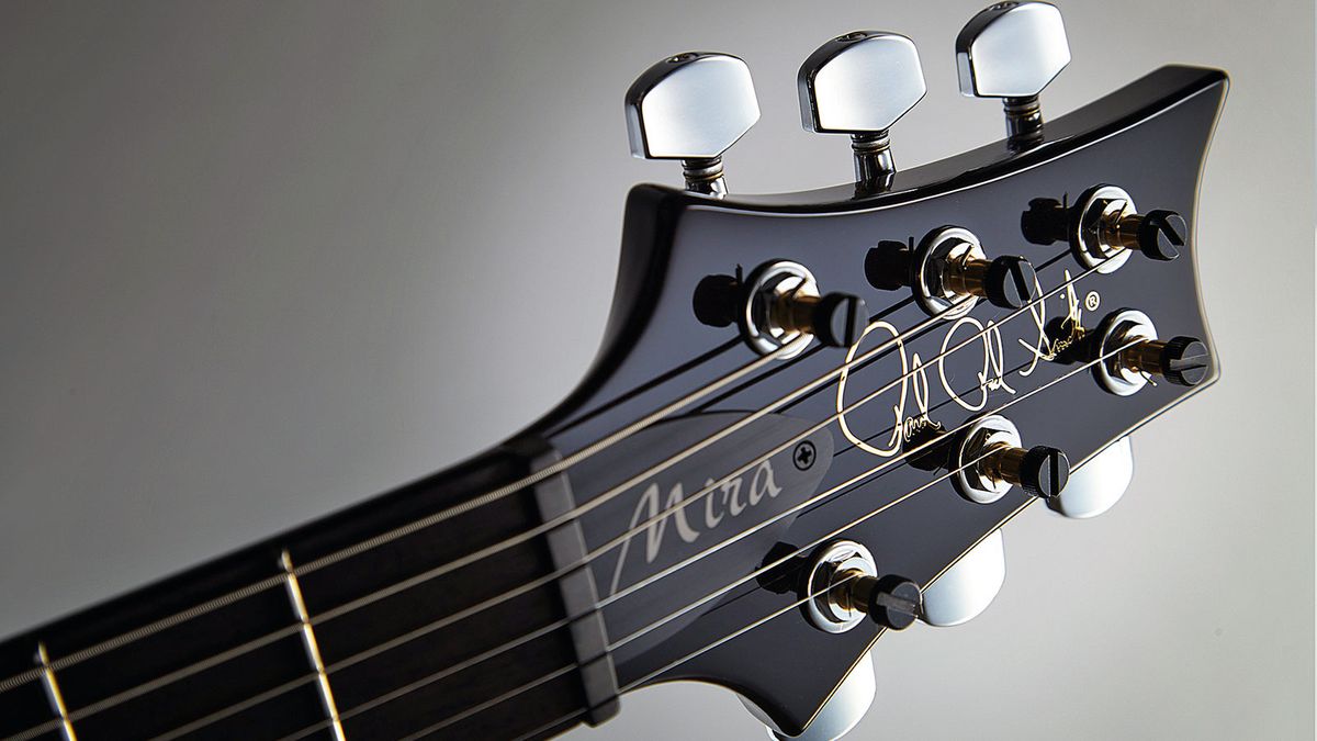 The unplated tuner posts are designed to maximise tone