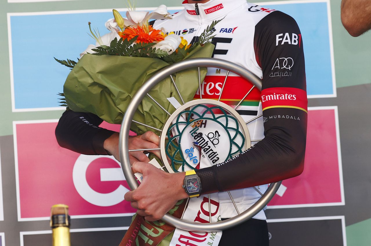 Il Lombardia 2021 115th Edition Como Bergamo 239 km 09102021 Tadej Pogacar SLO UAE Team Emirates photo Luca BettiniBettiniPhoto2021