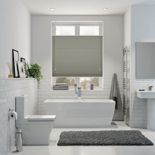 Blinds2Go blinds in bathroom