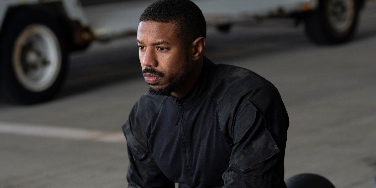 John Kelly (Michael B. Jordan) deep in thought in Tom Clancy&#039;s Without Remorse