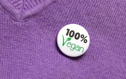 100% Vegan statement of lifestyle choice