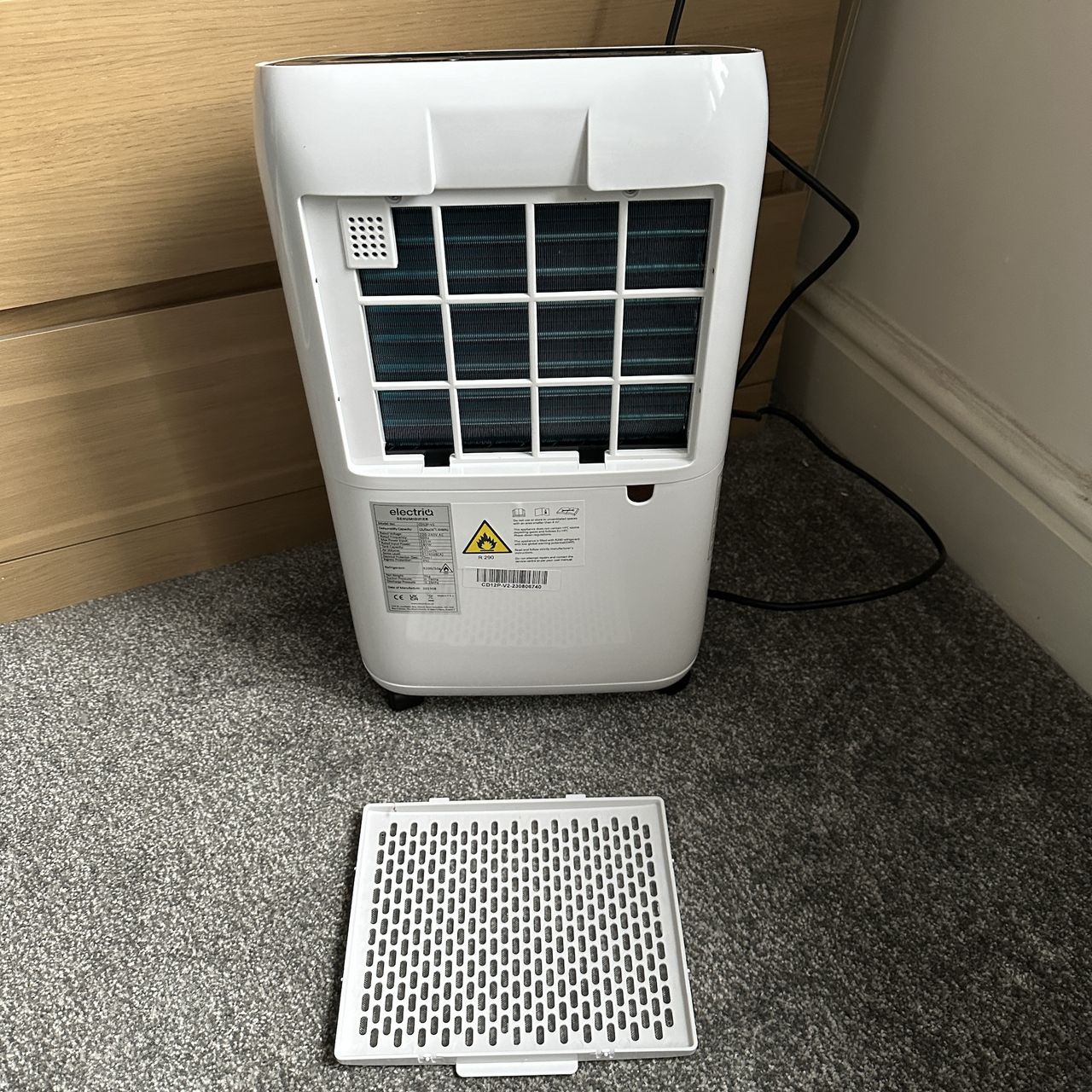 ElectriQ dehumidifier