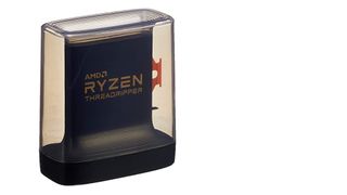 AMD Ryzen Threadripper 3960X against a white background