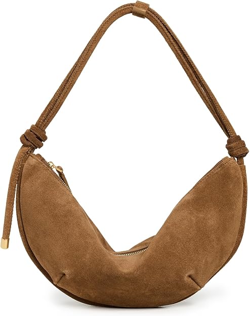 Madewell, Madewell Women&#039;s Suede Bolo Shoulder Bag, Aged Cognac, Brown, One Size