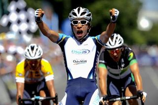 Caleb Ewan takes his second win at the Jayco Bay Cycling Classic