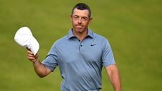 Rory McIlroy acknowledges fans at The Open 