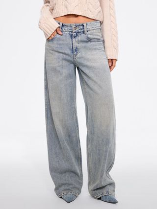 Loose-Fit Jeans - Middle Blue / Us / 2