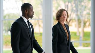 Sterling K. Brown and Julianne Nicholson in Paradise