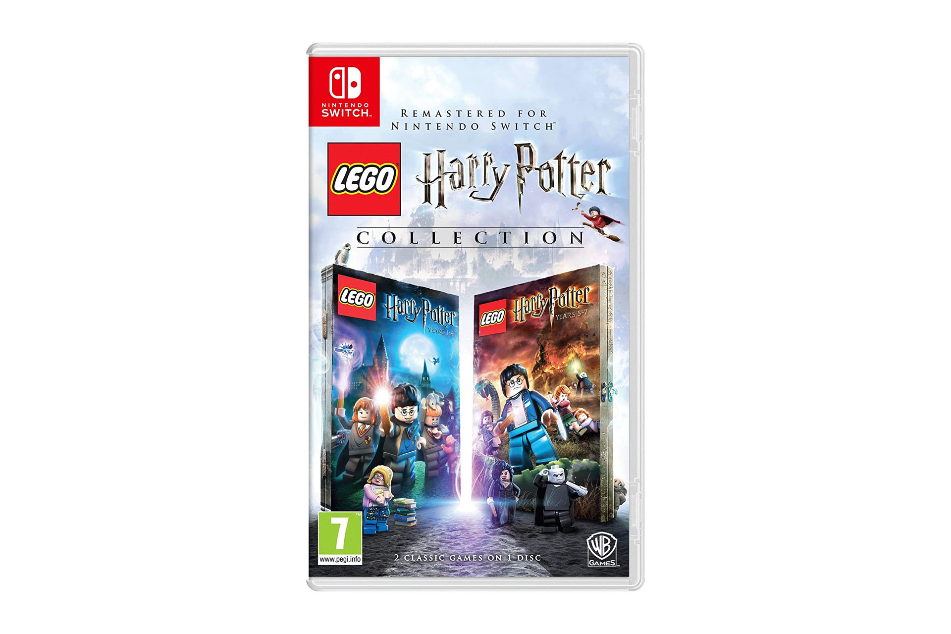 A product shot of Lego Harry Potter on Switch on a plain background