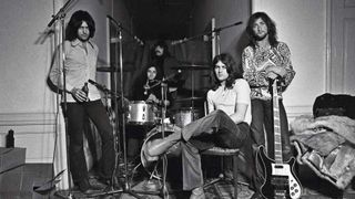 Deep Purple during the recording of Machine Head