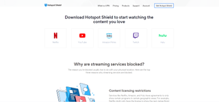 Hotspot Shield review - streaming