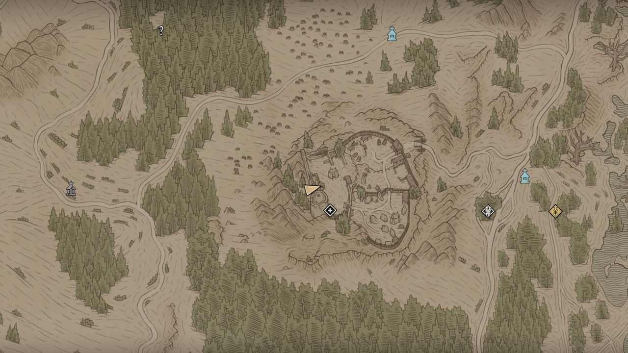 Blood of Dawnwalker free Mert - Back door location