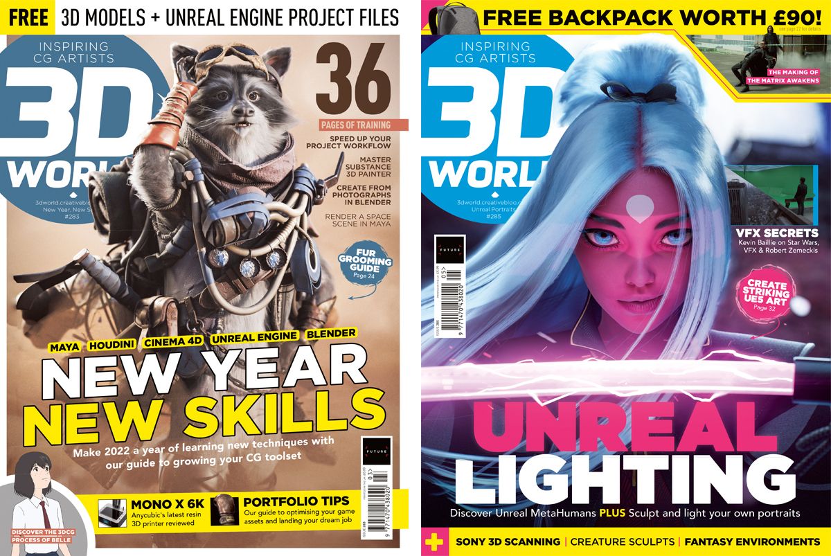 magazine spreads