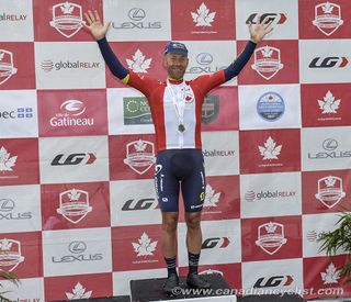 Svein Tuft wins 10th Canadian time trial title