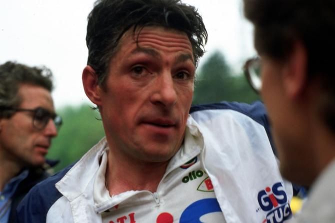 A close up of Moser in 1984