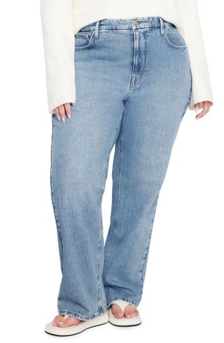 Tolle amerikanische Straight-Jeans, tolle 90er-Straight-Jeans