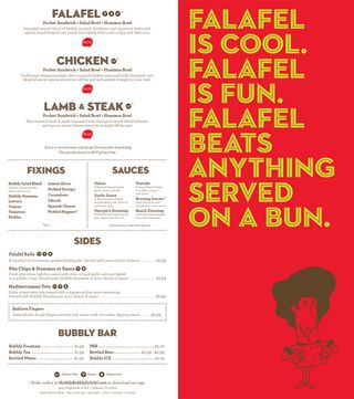 menu designs