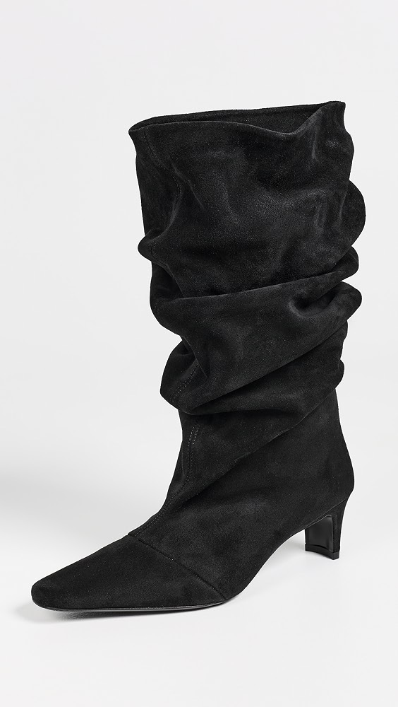 Wally Slouch Boots - Black