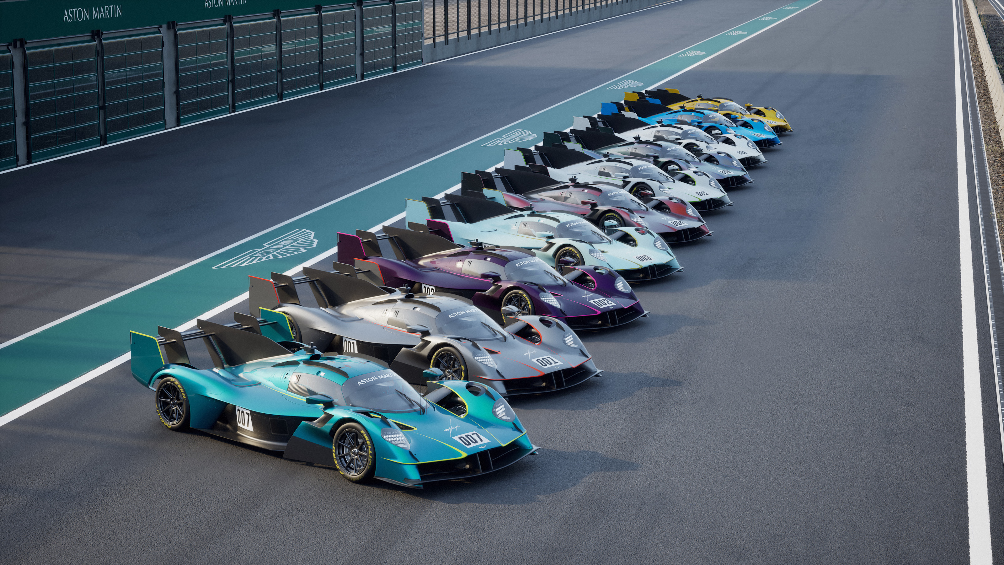 The new Aston Martin Valkyrie LM, an edition of ten