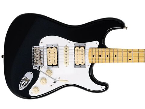 The guitar is loaded with a three-way selector