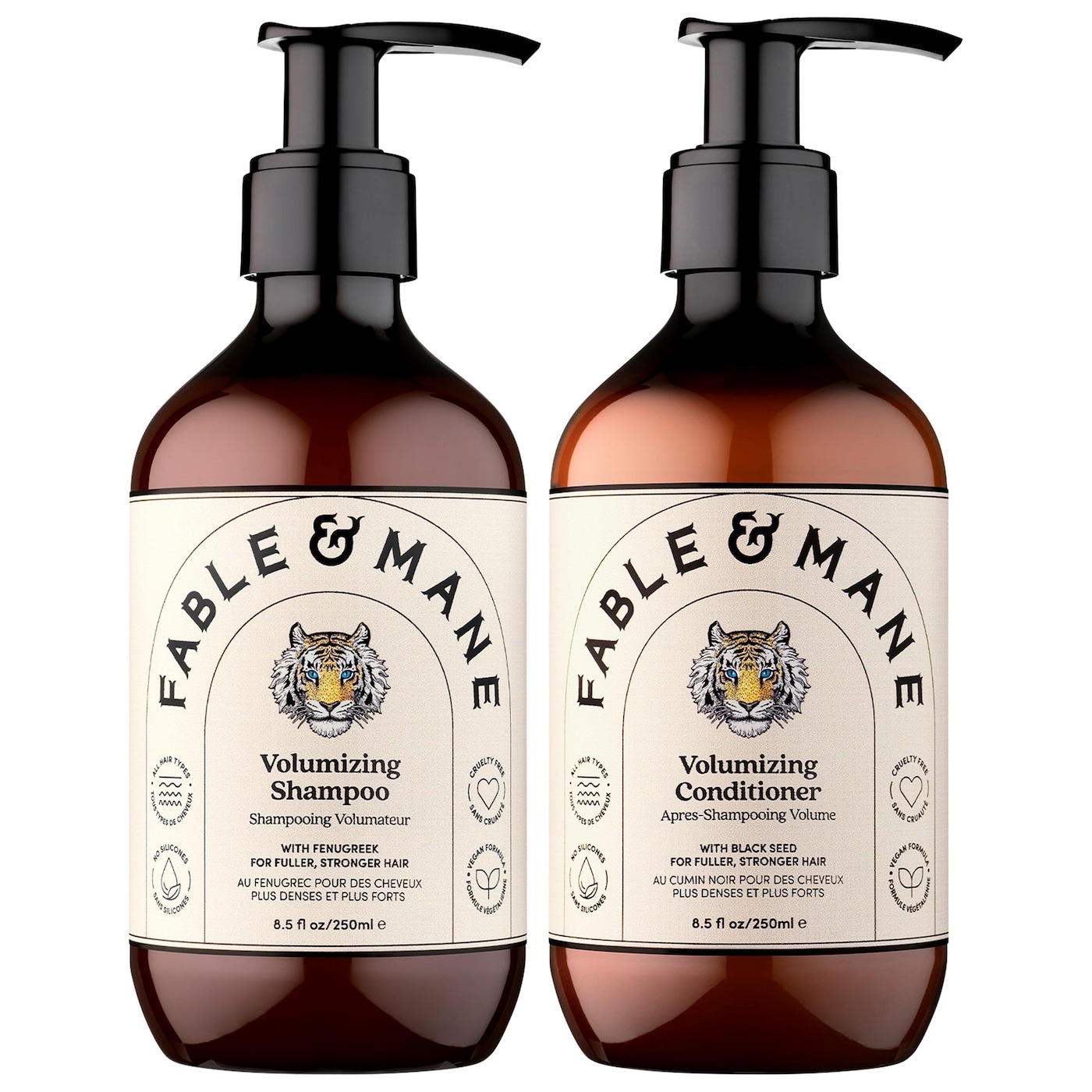 Fable 
Mane, Volumizing Shampoo and Conditioner Set