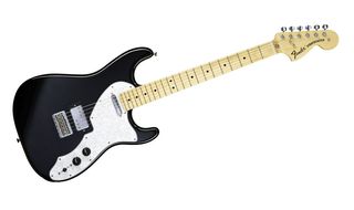 The '70s Stratocaster Deluxe also borrows features from the Thinline Tele