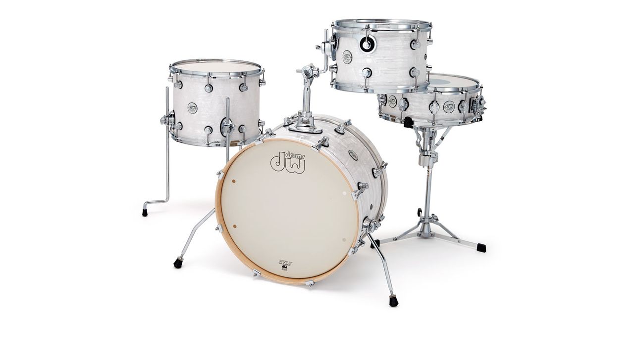 The punchy all-maple HVLT shells are slightly thicker than regular DW shells