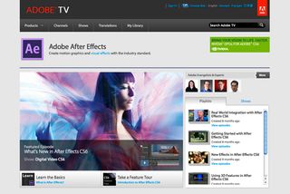 Get advice and training from After Effects experts at Adobe TV