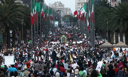 Mexico protes