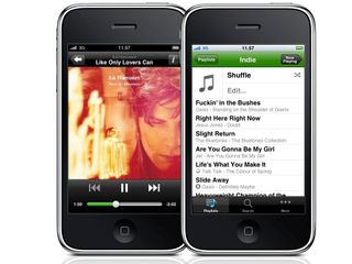 Spotify on iPhone