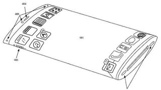 Curved iPhone patent