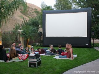 Open Air Cinema inflatable screen
