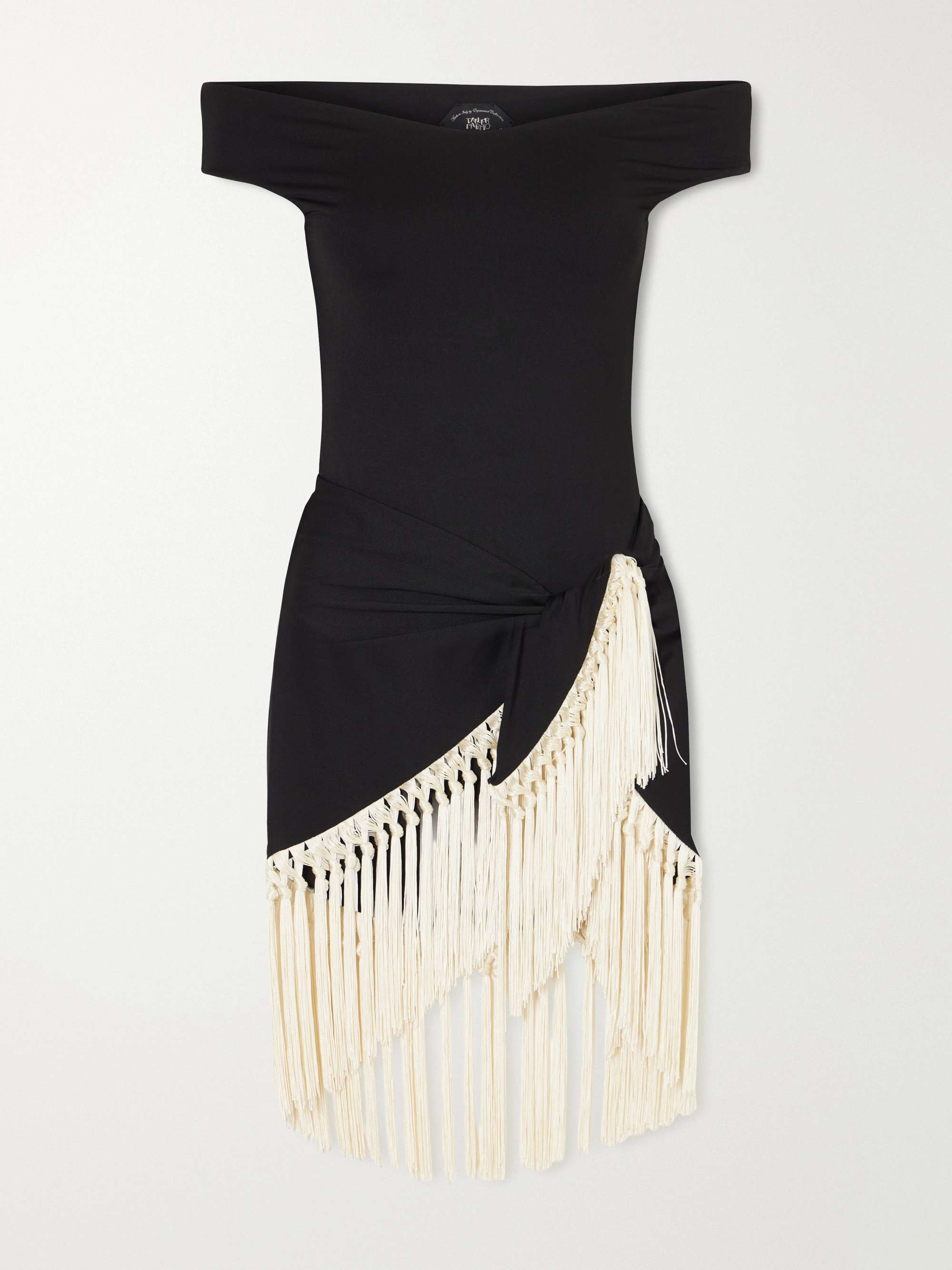 Romy Fringed One-Shoulder Swimsuit
