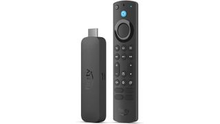 The Amazon Fire TV Stick 4K Max on a white background.