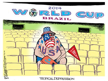 Editorial cartoon World Cup