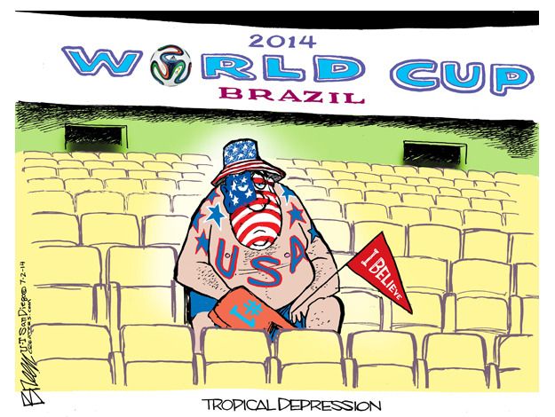 Editorial cartoon World Cup