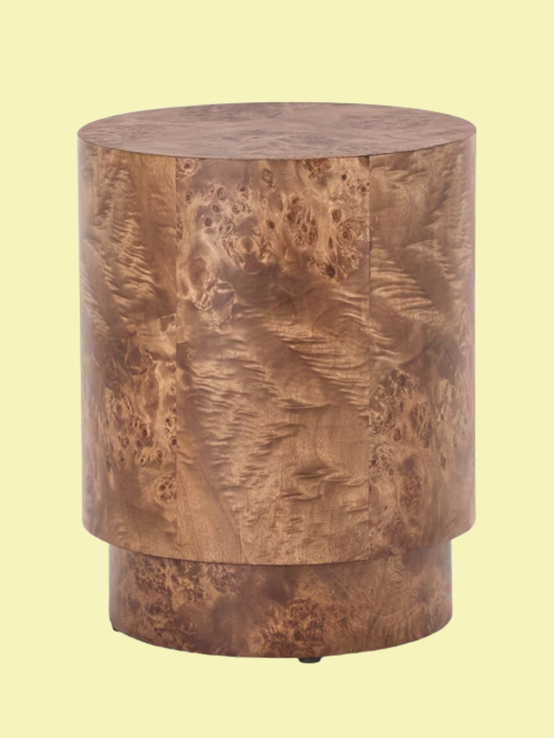 John Lewis, Burl Side Table in Walnut