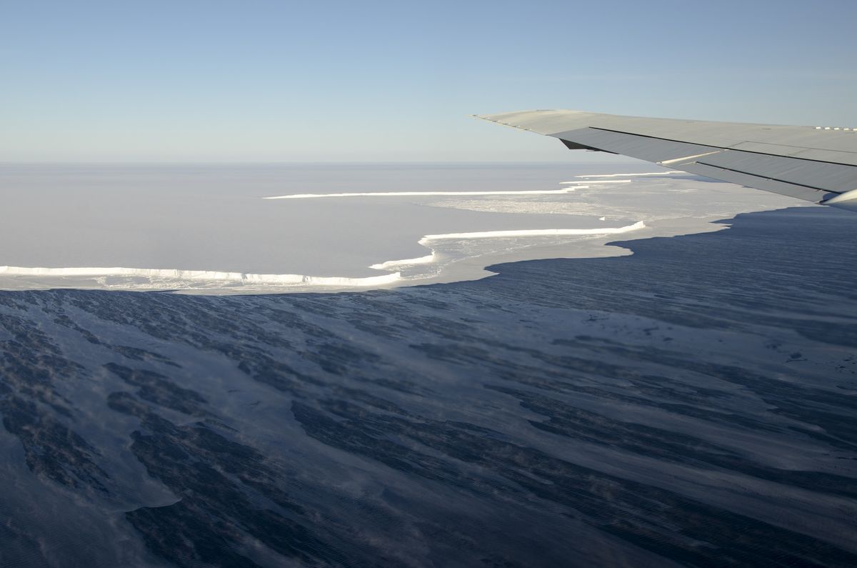 Antarctica&#039;s Brunt Ice Shelf.