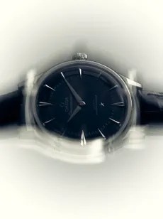 Omega Constellation Observatory, 39.4mm, black alligator strap, &pound;10,200, omegawatches.com