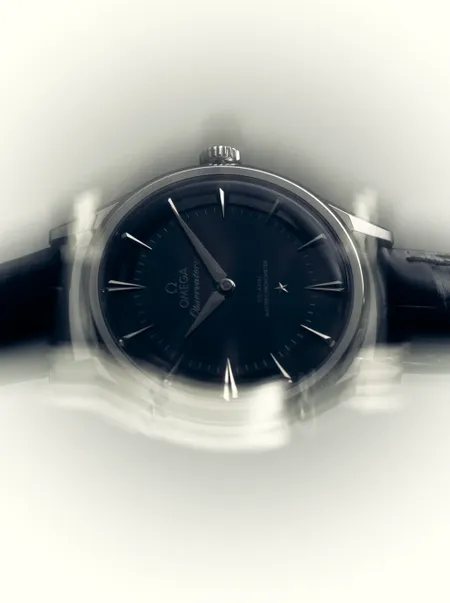 Omega Constellation Observatory, 39.4mm, black alligator strap, &pound;10,200, omegawatches.com