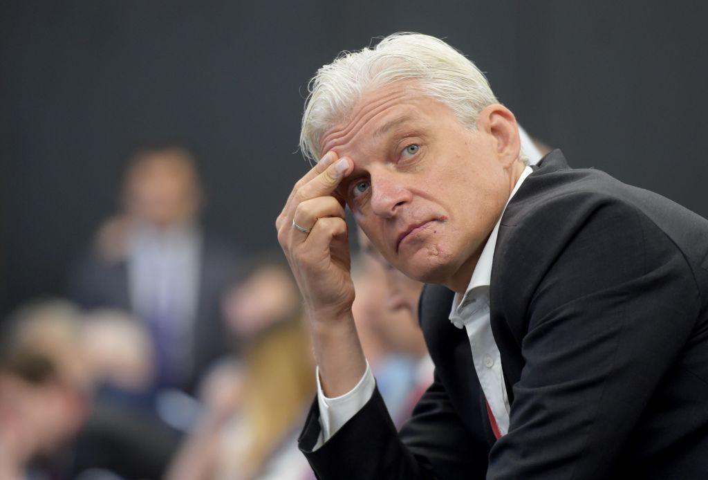 Oleg Tinkov at the St Petersburg International Economic Forum in 2019