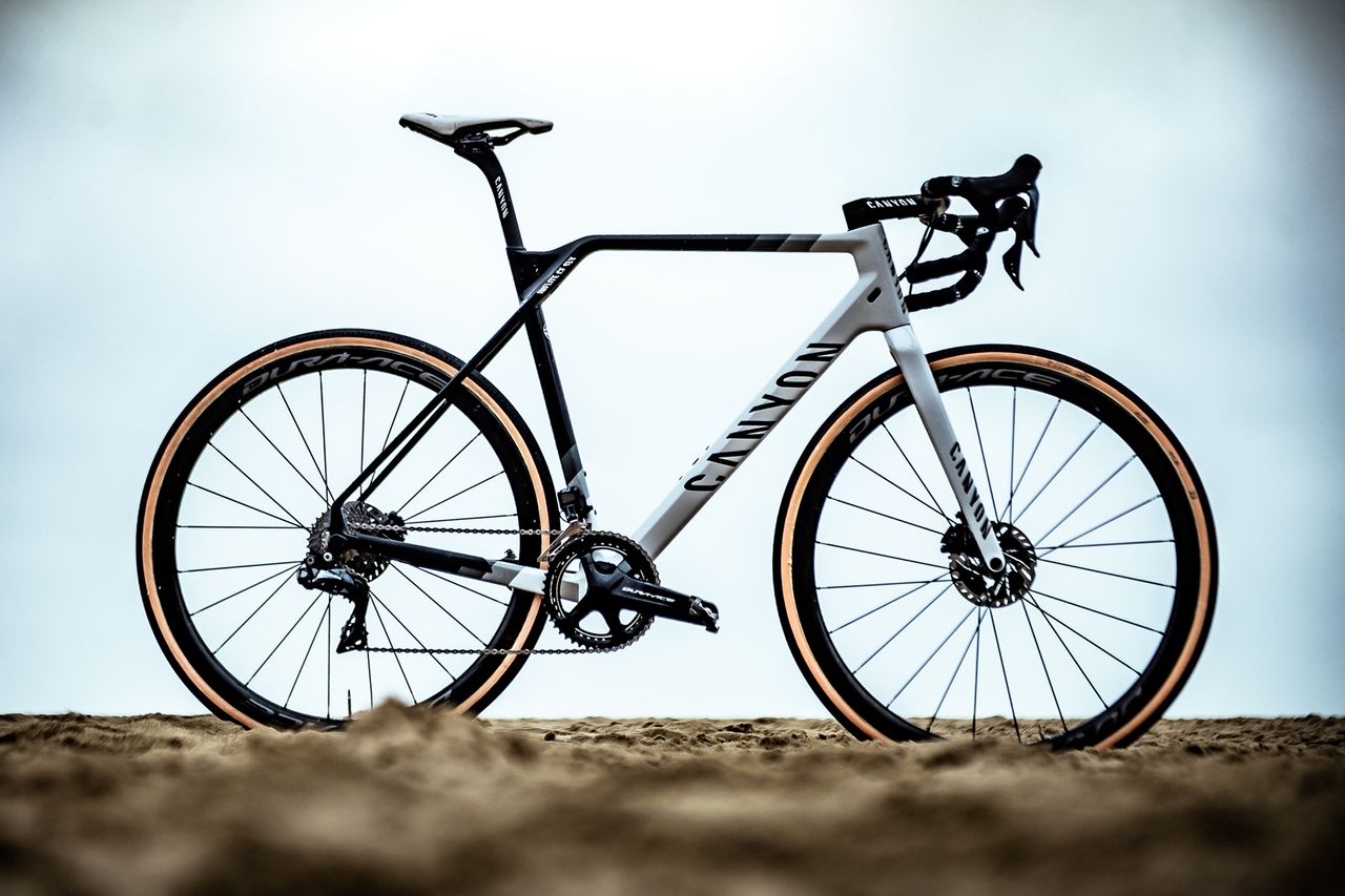 Mathieu van der Poel's cyclo-cross bike