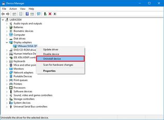Uninstall Problematic Driver on Windows 10