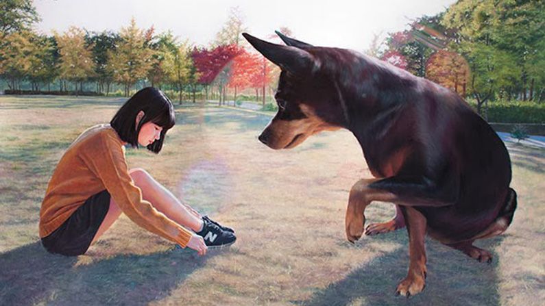 Charming illustrations explore bond between people and dogs | Creative Bloq