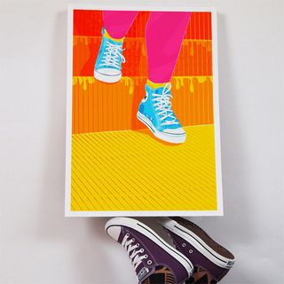 sneaker prints